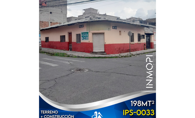 INMOPI Vende Terreno + Construcción, CHIMBACALLE, IPS – 0033