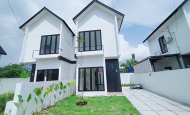 Rumah Milenial 2 Lantai di Area Jl. Wonosari; Full Furniture