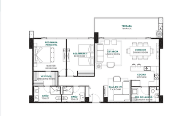 Departamento 2R148 Torre Vita1 en Venta en Infiniti Mérida