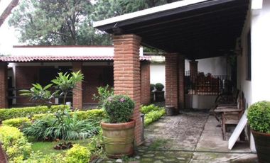 Rancho ecuestre en medio del bosque en Huitzilac, Morelos