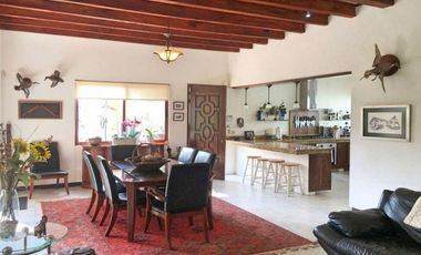 Rancho ecuestre en medio del bosque en Huitzilac, Morelos