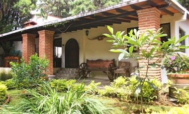 Rancho ecuestre en medio del bosque en Huitzilac, Morelos