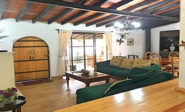 Rancho ecuestre en medio del bosque en Huitzilac, Morelos