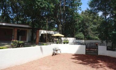 Rancho ecuestre en medio del bosque en Huitzilac, Morelos
