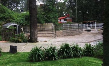 Rancho ecuestre en medio del bosque en Huitzilac, Morelos