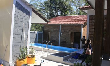 RUMAH JOGLO TANAH LUAS, PRIVATE POOL, HARGA TERMURAH DI PRAMBANAN