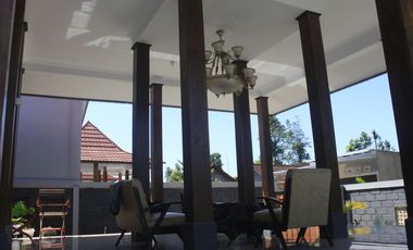 RUMAH JOGLO TANAH LUAS, PRIVATE POOL, HARGA TERMURAH DI PRAMBANAN