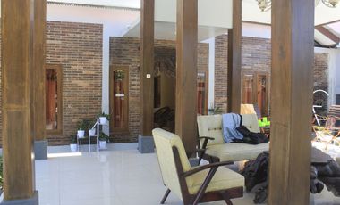 RUMAH JOGLO TANAH LUAS, PRIVATE POOL, HARGA TERMURAH DI PRAMBANAN