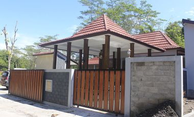 RUMAH JOGLO TANAH LUAS, PRIVATE POOL, HARGA TERMURAH DI PRAMBANAN