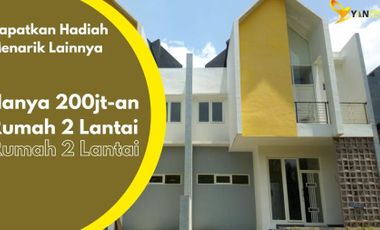 Miliki Rumah 2 Lantai Hanya 200jtan Saja Bukan Rumah Subsidi di Cimahi