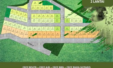 Rumah Dijual di Malang Tipe 45/77 Diskon 20% Free Biaya