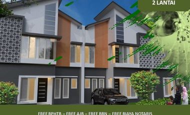 Rumah Dijual di Malang Tipe 45/77 Diskon 20% Free Biaya
