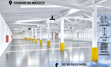 Inmueble industrial ubicado en Ciudad de México para alquilar