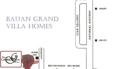 Lot for Sale in Grand Villa Bauan Batangas, pls call Donald @ 0955561---- or 0933825----