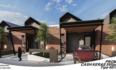 Jarang ada Rumah di Padalarang Bandung Barat Murah Desain Modern dekat Kota Baru Parahyangan Cash 395jt