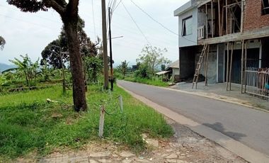 Promo murah pinggir jalan Tanimulya Bandung Barat view pegunungan