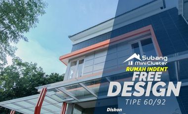 WOW PROMO Sisa 2 Unit Rumah free desain di sebrang Kantor Pemda Subang