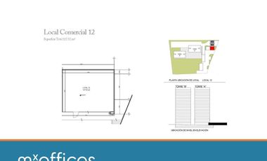 Se vende local comercial de 117 m2 en la Huasteca  Valle Poniente