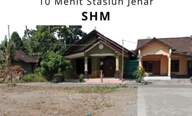 Jual Tanah SHM, 10 Menit Stasiun Jenar Purworejo