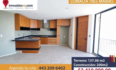 CASA EN PREVENTA EN LOMALTA TRES MARIAS, MORELIA