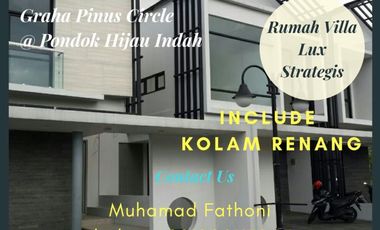 Rumah Mewah Dijual di Bandung Utara dg Suasana Resort Hrg mulai 2,3Man. .