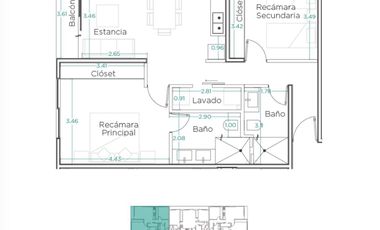 Departamento Torre AGAVE Andares Puerta de Hierro Zapopan