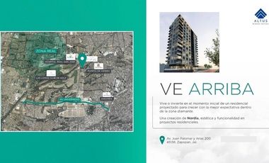 Departamento Torre AGAVE Andares Puerta de Hierro Zapopan