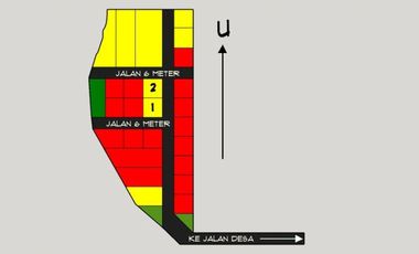 Tanah kavling di Satriyan, Kanigoro