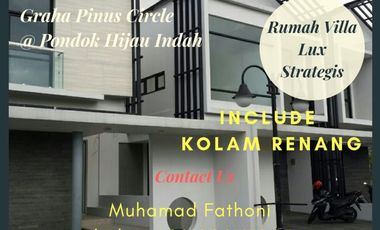 Rumah Cluster di Bandung Utara dilengkapi Tennis Court Hrg mulai 2,3Man
