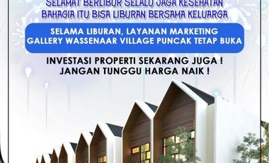 Rumah villa smarhome cantik asri sejuk dkt PUNCAK BOGOR