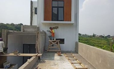 Dijual rumah 2 lantai cipageran cimahi 400 jutaan suasana villa