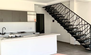 Renta Casa Nueva con jardín en Condominio en Acapatzingo, Cuernavaca, Morelos