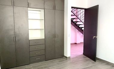 Renta Casa Nueva con jardín en Condominio en Acapatzingo, Cuernavaca, Morelos