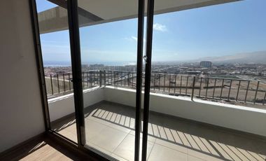 Se arrienda hermoso Dpto. vista al mar 2D sector norte