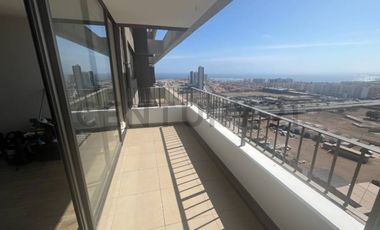 Se arrienda hermoso Dpto. vista al mar 2D sector norte
