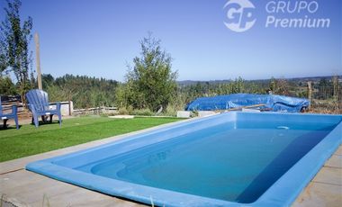 Cabaña en venta de 1 dorm. y piscina en Arauco, Conumo Bajo