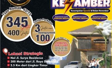 Rumah Murah Keamanan 24 Jam Sidoarjo