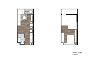 Landmark at MRTA Station - 1BR Type - A1