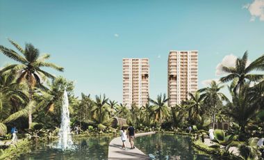 Apartamento con rooftop y alberca vista al mar y mas amenidades en venta Cancún.