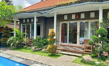 Villa Cantik Siap Huni di Ubud Lengkap Dengan Kolam Renang