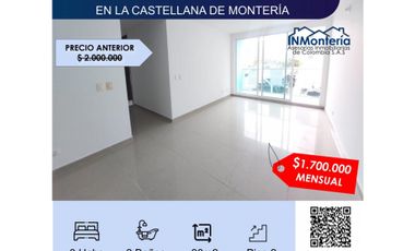 OFERTA SE ARRIENDA APARTAMENTO EN LA CASTELLANA