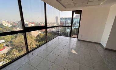 Renta Oficinas 320m2, Acondicionada- Edificio Corporativo Insurgentes - Napoles.