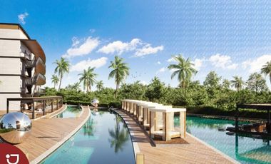Departamento en venta Cancún con vista a Zona Hotelera y Mar Caribe