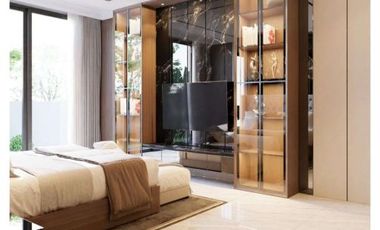 RUMAH DI JUAL TYPE 600 DI KOMP PEMDA JL CEMARA GADING FULL INTERIOR + KOLAM RENANG..