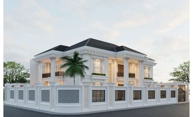 RUMAH DI JUAL TYPE 600 DI KOMP PEMDA JL CEMARA GADING FULL INTERIOR + KOLAM RENANG..