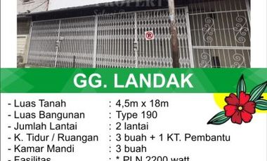 Rumah Gg. Landak, Tanjung Pura, Pontianak, Kalimantan Barat