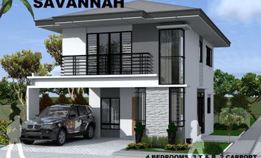 4Bedroom House And Lot For Sale in Talamban-Sola Dos Savanah