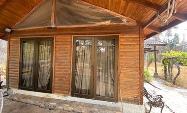 SE VENDE TERRENO CON CASA LAGO RAPEL 8400MTRS