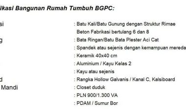 Rumah Subsidi Non Bank di Butta Gowa Park City