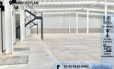 Industrial warehouse for rent in Tepotzotlán